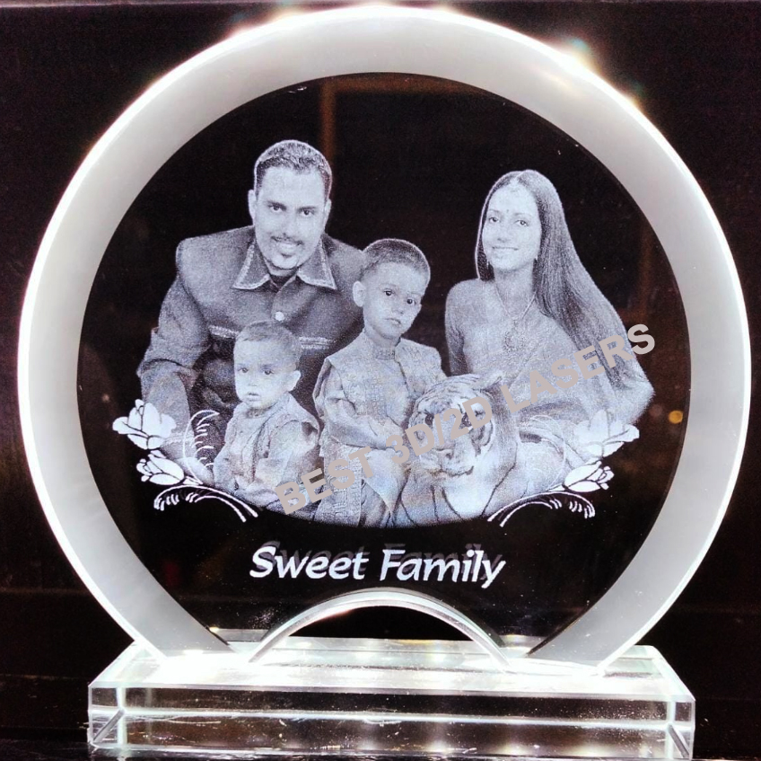 Moon Round Crystal Family