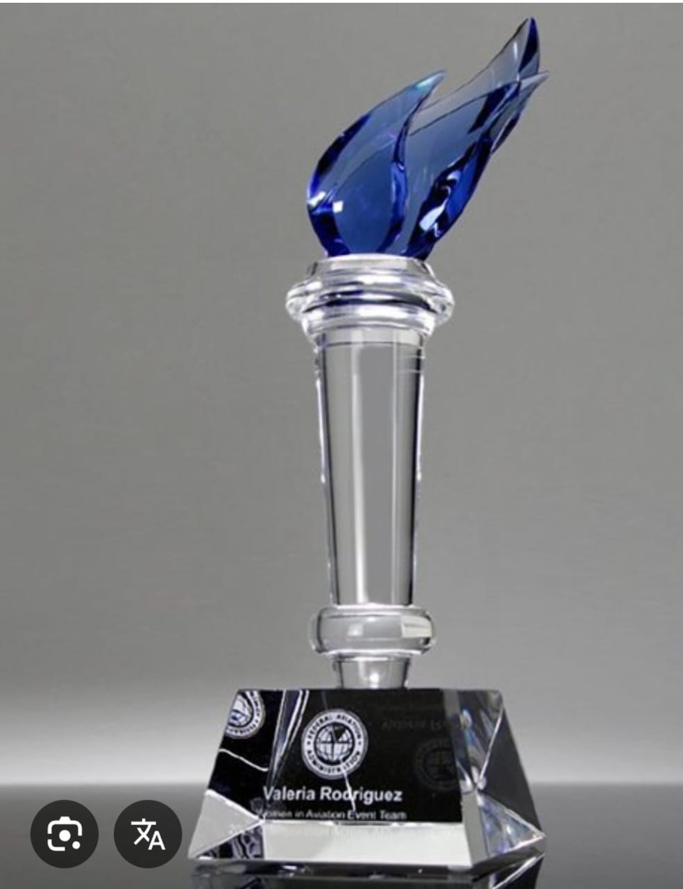Crystal Trophy New - 20